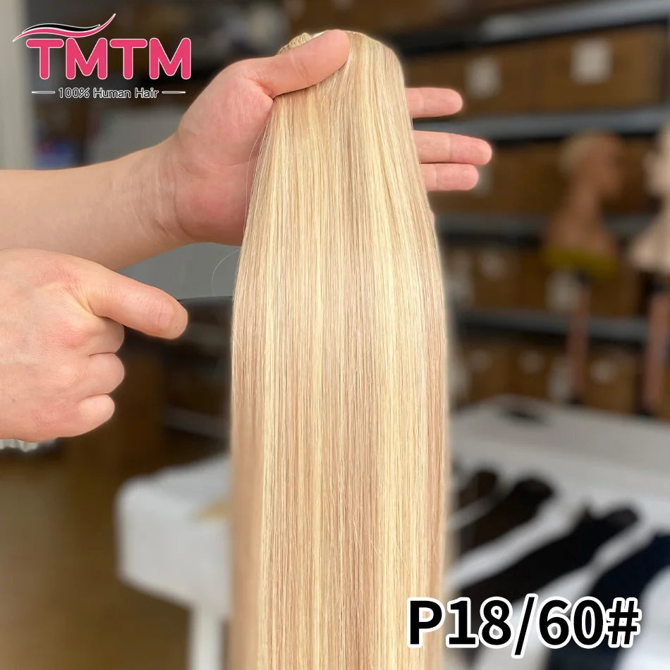 Extensions clip-in cheveux humains 7 pièces – CLEVI Paris