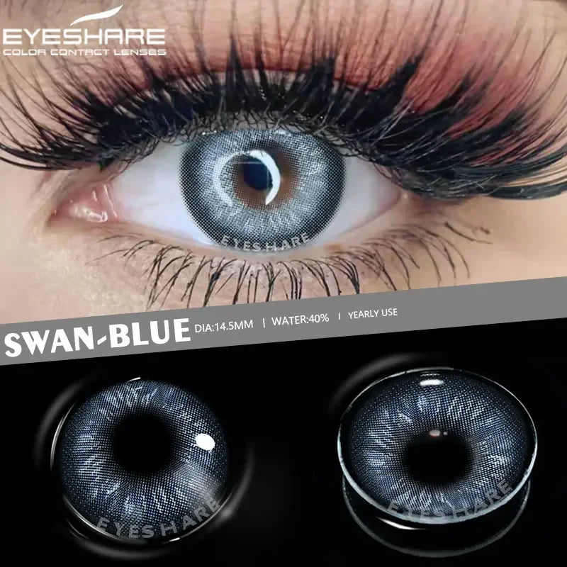 Lentilles de Contact Colorées EYESHARE | Sans Correction | 15 Coloris | Port Annuel – CLEVI Paris