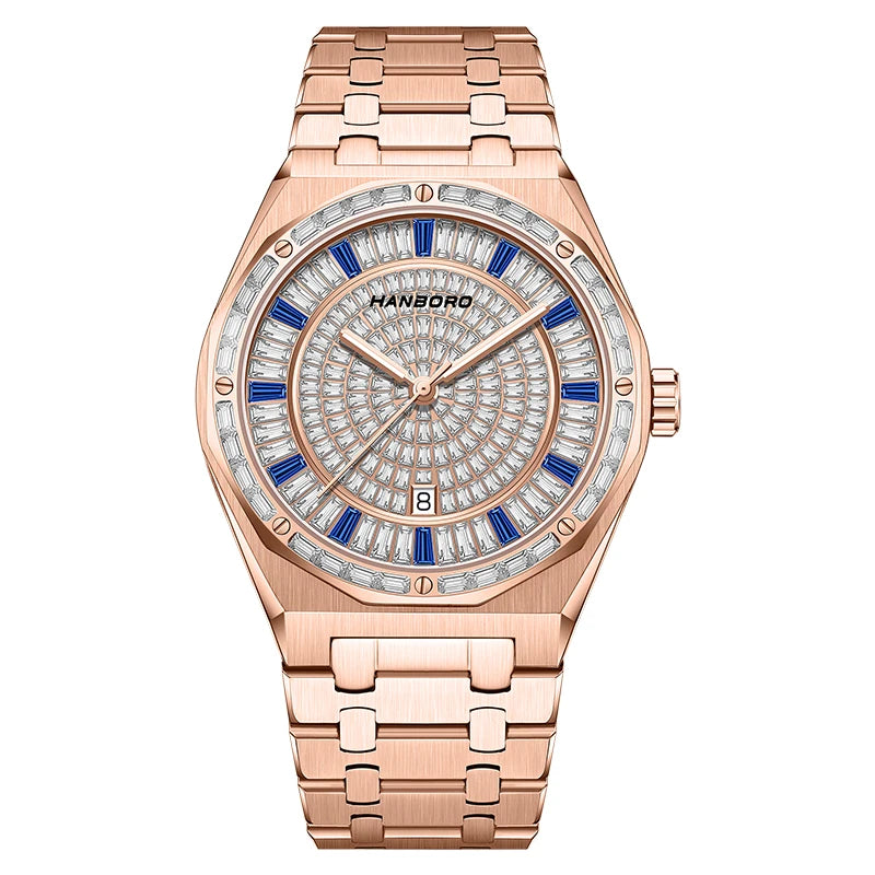 Montre Homme Automatique Cristal Hanboro – CLEVI Paris