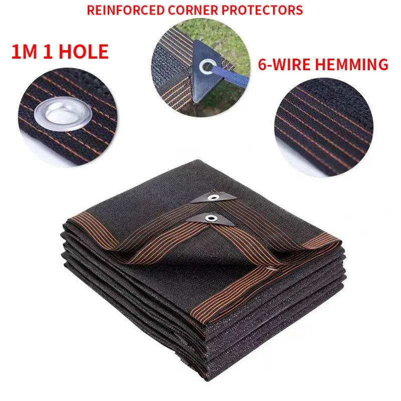 Voile d'Ombrage HDPE Anti-UV | Filet Pare-Soleil Jardin Terrasse Balcon – CLEVI Paris