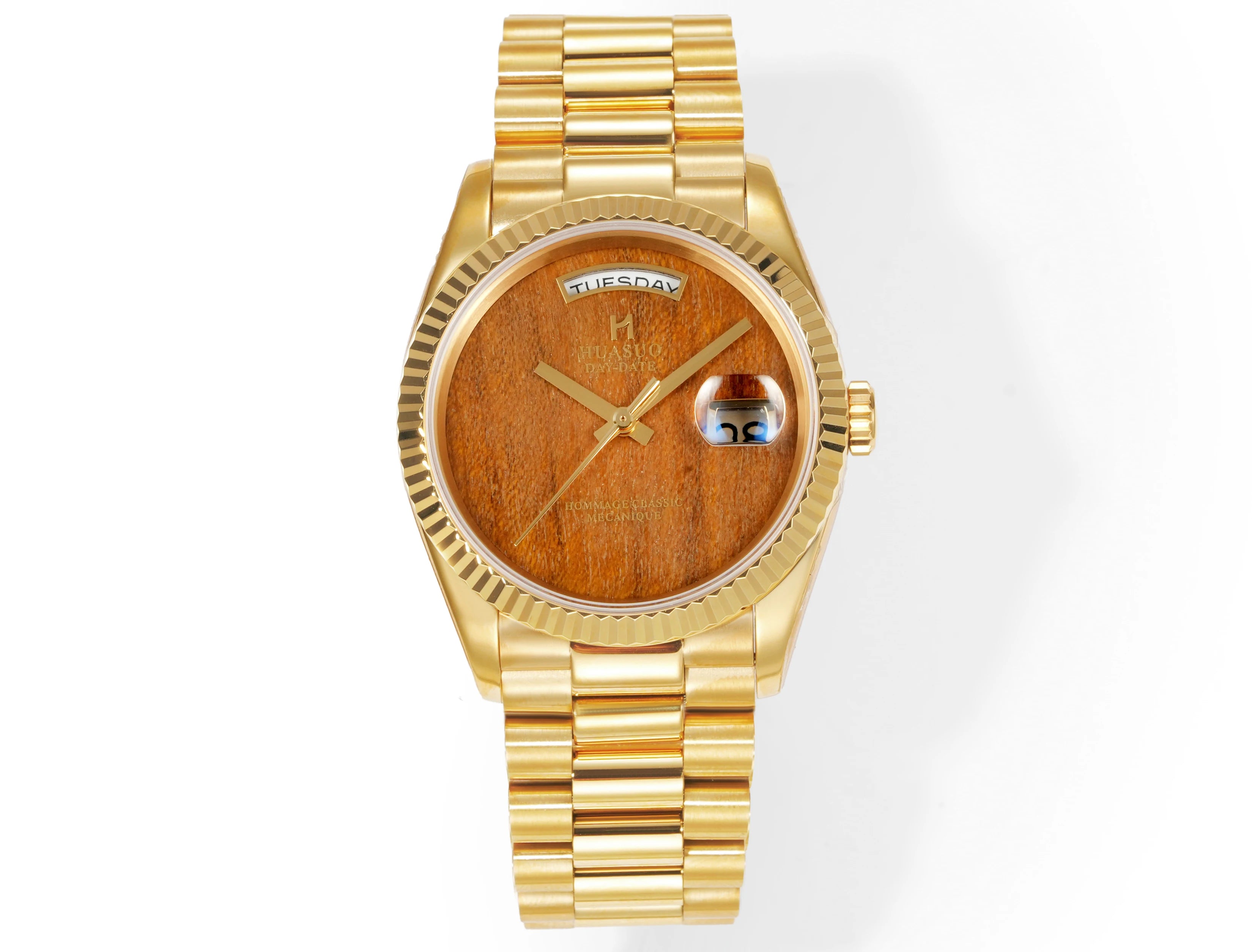 Montre Homme Automatique Cadran Laqué Artisanal Huasuo – CLEVI Paris