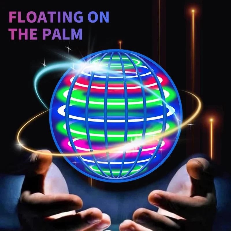 Boule Volante UFO LED – Gyroscope Flottant Magique, Jouet Extérieur Dès 8 ans – CLEVI Paris