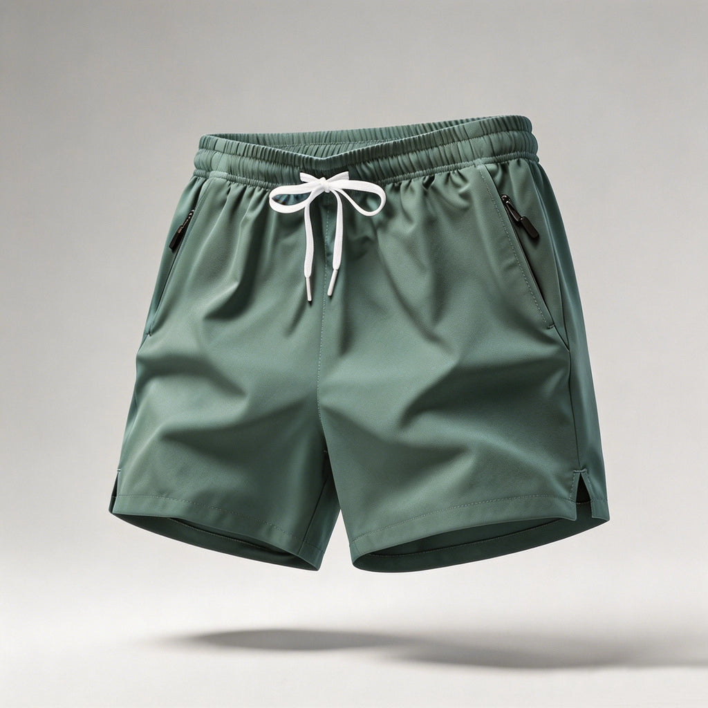 Short de Sport Séchage Rapide Homme | Polyester, Taille Élastique, Gym & Running – CLEVI Paris
