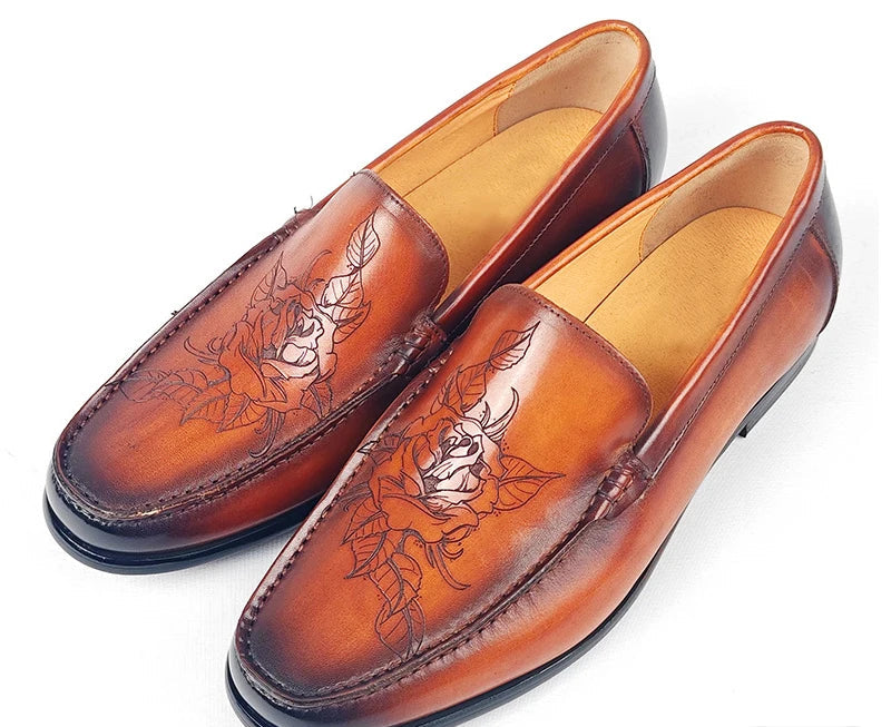 Mocassins Cuir Véritable Homme Business – CLEVI Paris