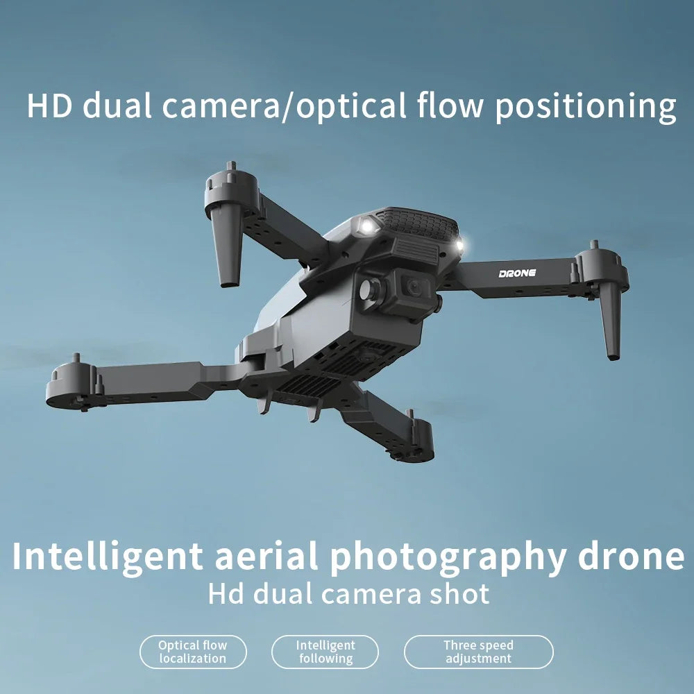 Drone Pliable E88 – Caméra 4K / 1080P | WiFi FPV | Télécommande | Gyroscope 6 Axes