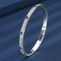 Bracelet Jonc Pierres Précieuses Rubis Saphir – CLEVI Paris
