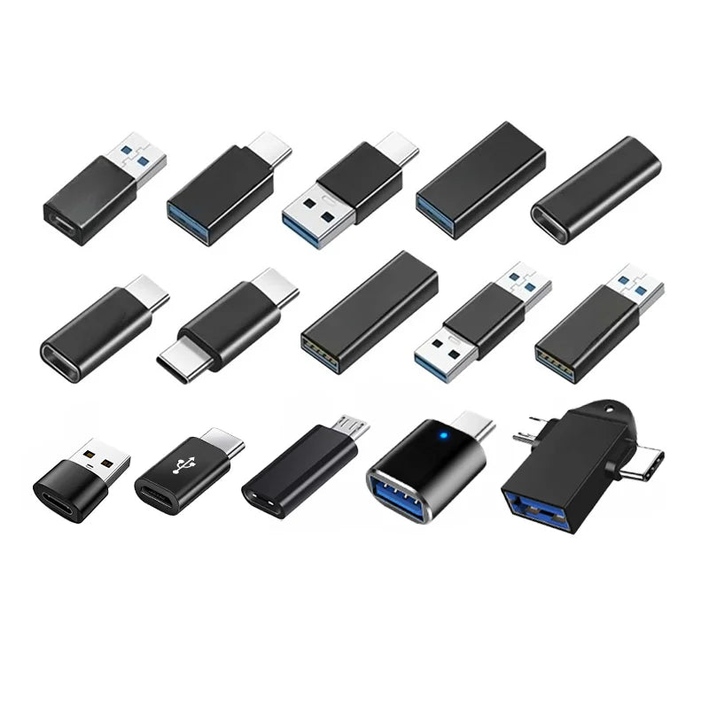 Lot 15 Adaptateurs OTG USB-C vers USB-A 3.0 – CLEVI Paris