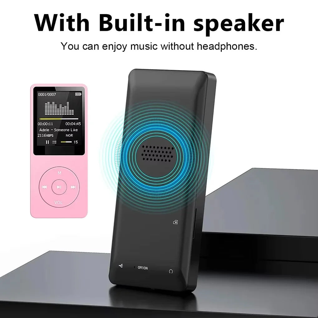 Kebidumei Lecteur MP3/MP4 Bluetooth Écran LCD FM TF 128Go 10-20h Sport – CLEVI Paris