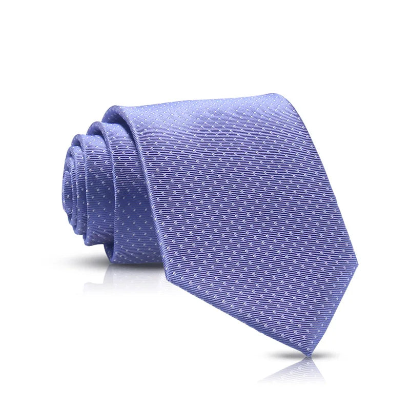 Cravate homme à pois 8 cm – CLEVI Paris