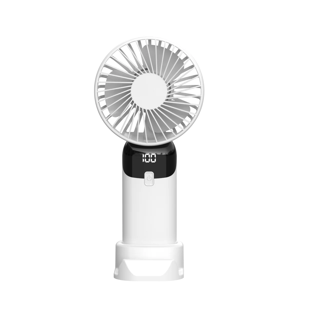 Mini Ventilateur USB Rechargeable avec Support Téléphone — CLEVI Paris
