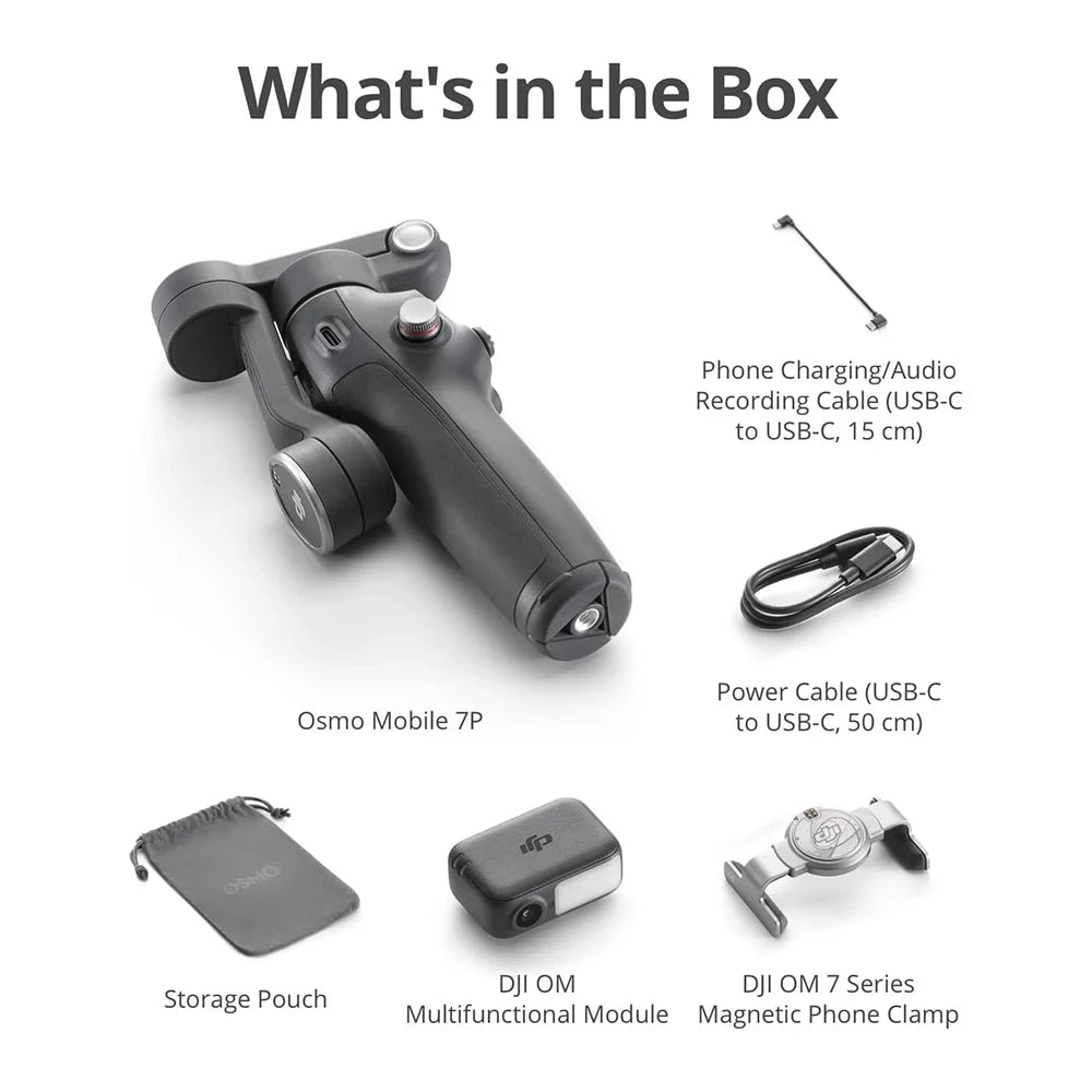 Stabilisateur DJI Osmo Mobile 7P – CLEVI Paris