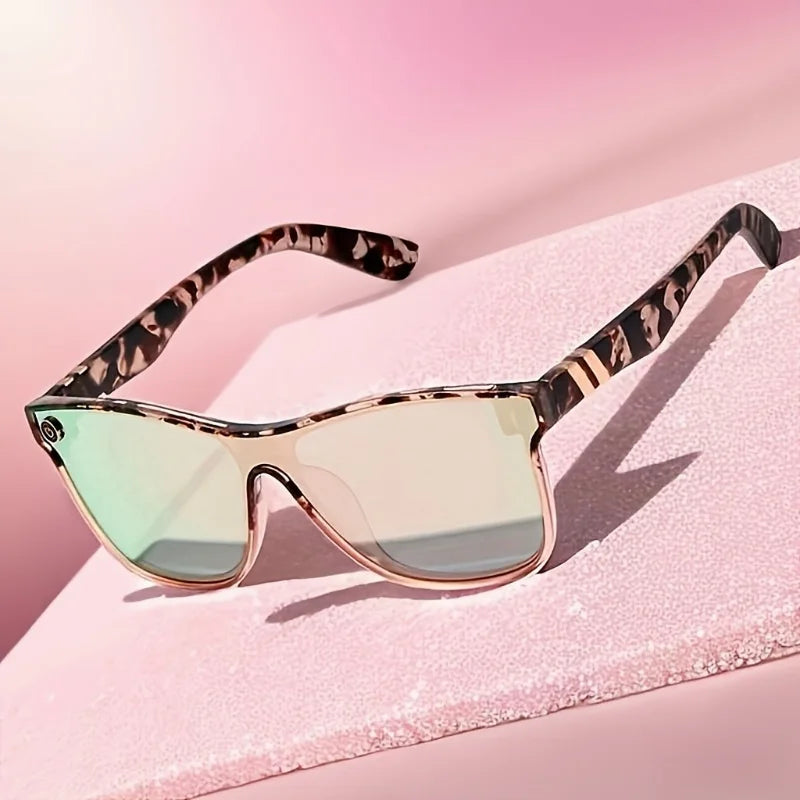 Lunettes de Soleil ZUIDID QS808b Imprimé Léopard UV400 Unisexe – CLEVI Paris