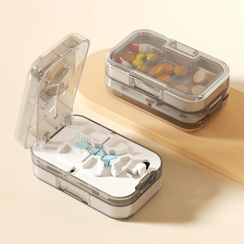 Coupe-comprimés portable avec rangement – CLEVI Paris