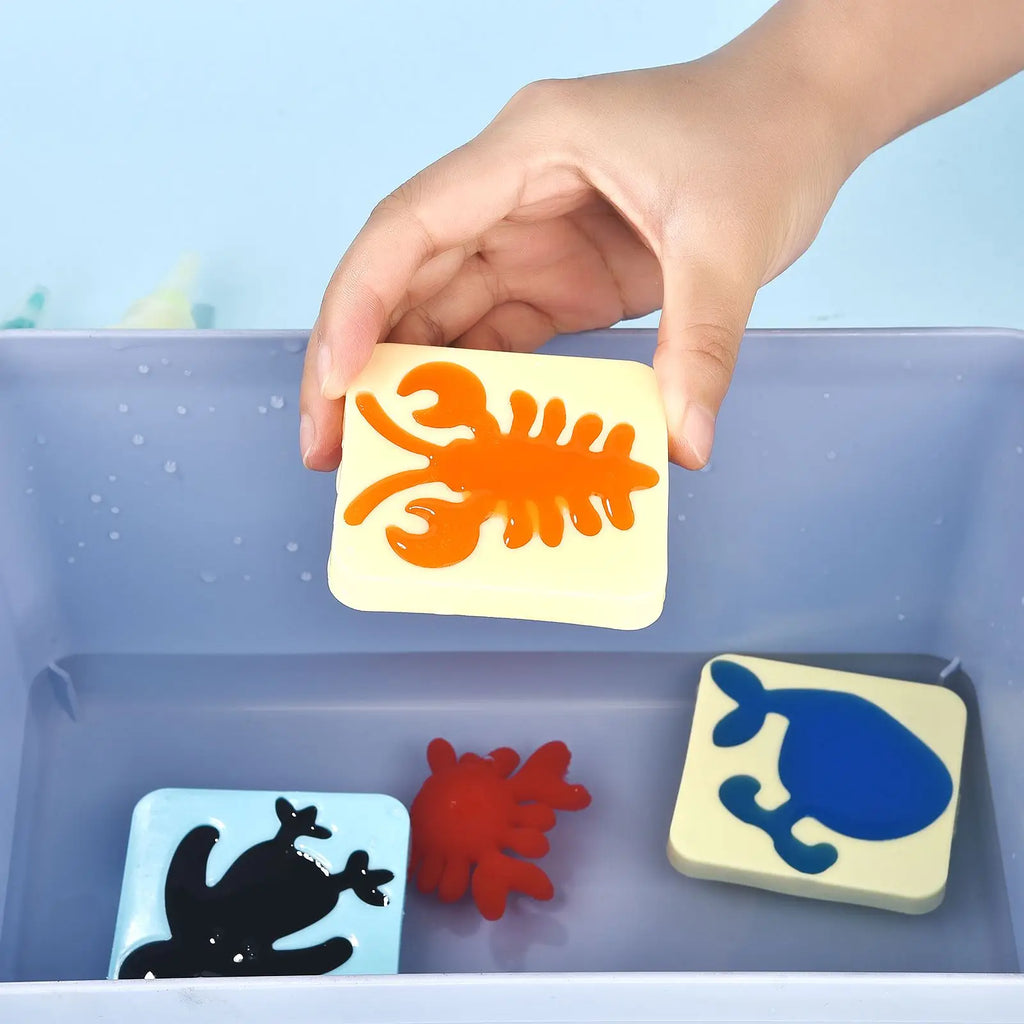 Kit Solution Magique Water Elves | DIY Créatif Enfants, Peinture & Stickers Aquatiques, 20 Assortiments – CLEVI Paris
