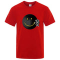 T-Shirt Homme Imprimé Astronaute – Coupe Loose, Col Rond, Manches Courtes