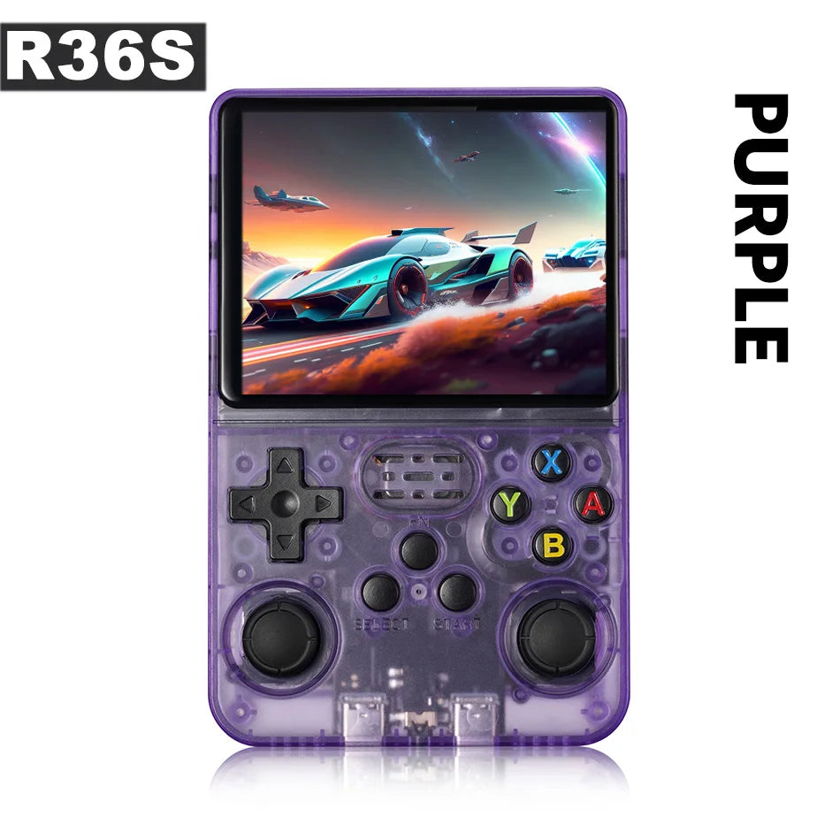 Console de Jeu Rétro R36S – Écran IPS 3,5", 64 Go 15 000+ Jeux / 128 Go 20 000+ Jeux