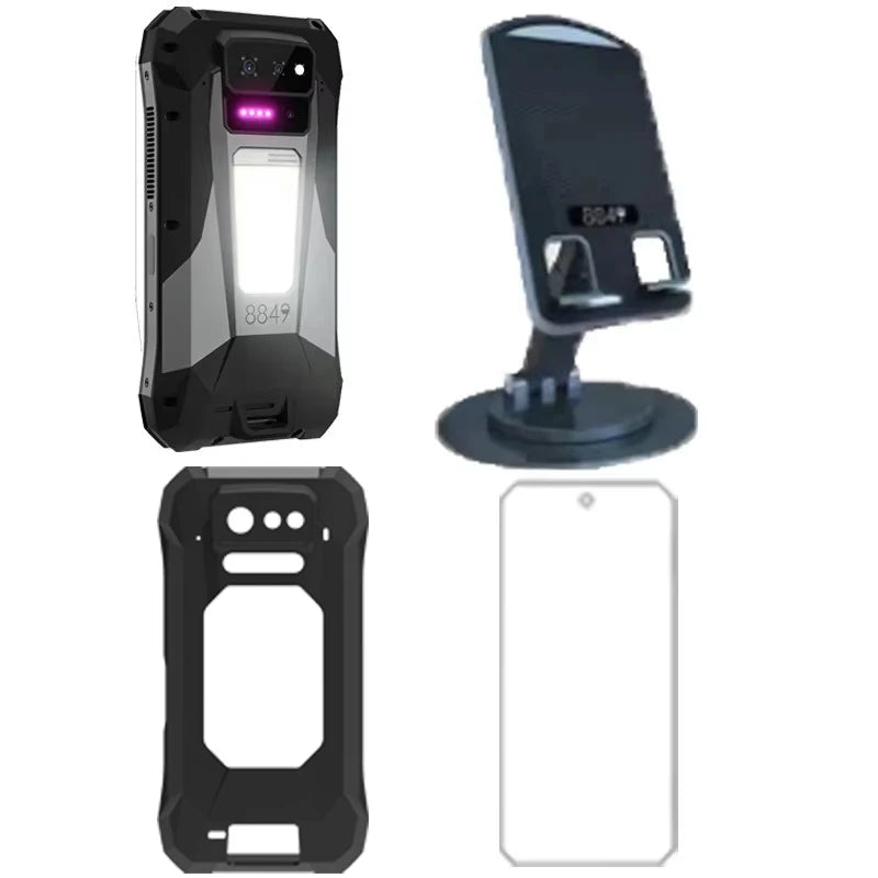 8849 Tank X Smartphone Rugged 5G Projecteur 220lm 1080P Dimensity 8200 17600mAh Android 15 IP68 – CLEVI Paris