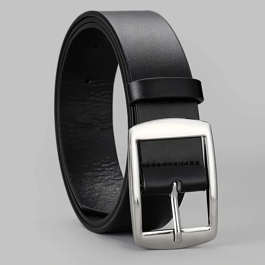 Ceinture Cuir PU Boucle Métal | Style Casual, Unisexe – CLEVI Paris