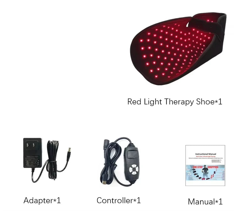 Enveloppe LED rouge et infrarouge pour les pieds – CLEVI Paris