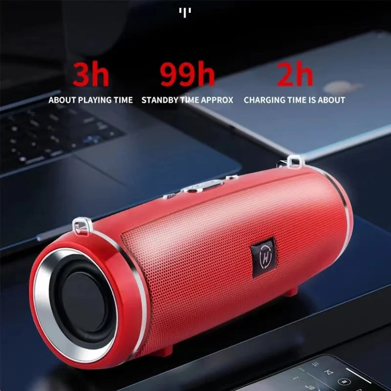 MouZYuan MINI2+ Enceinte Colonne Bluetooth 45W FM TWS Waterproof – CLEVI Paris