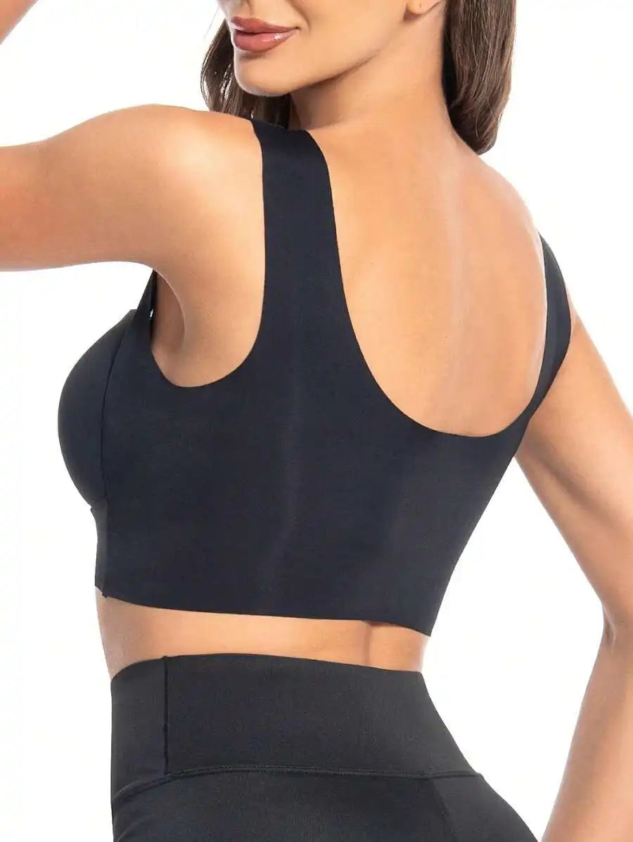 Lot de 3 Soutiens-Gorge Sport Sans Armature | Dentelle, Sans Coutures, Grande Taille – CLEVI Paris