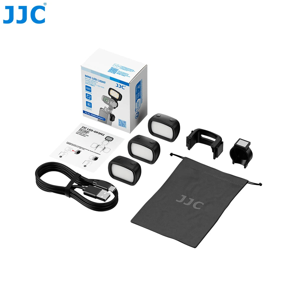 Kit lampes LED JJC pour Osmo Pocket 3/4 – CLEVI Paris