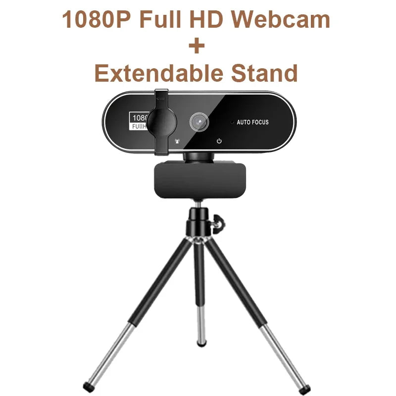 Webcam 4K 2K 1080P Autofocus Micro Intégré USB PC Mac PS5 Streaming – CLEVI Paris