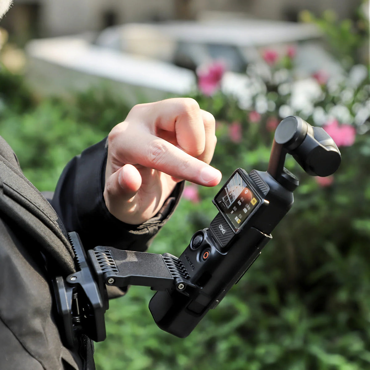 Clip sac à dos pour DJI Pocket 3 – CLEVI Paris