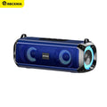 Enceinte Bluetooth Rockmia EBS-045 10W RGB LED TWS Micro TF USB 4h – CLEVI Paris