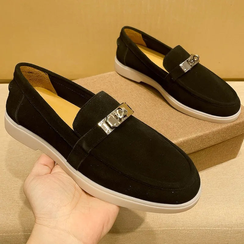 Mocassins Homme Cuir Véritable Style Britannique – CLEVI Paris