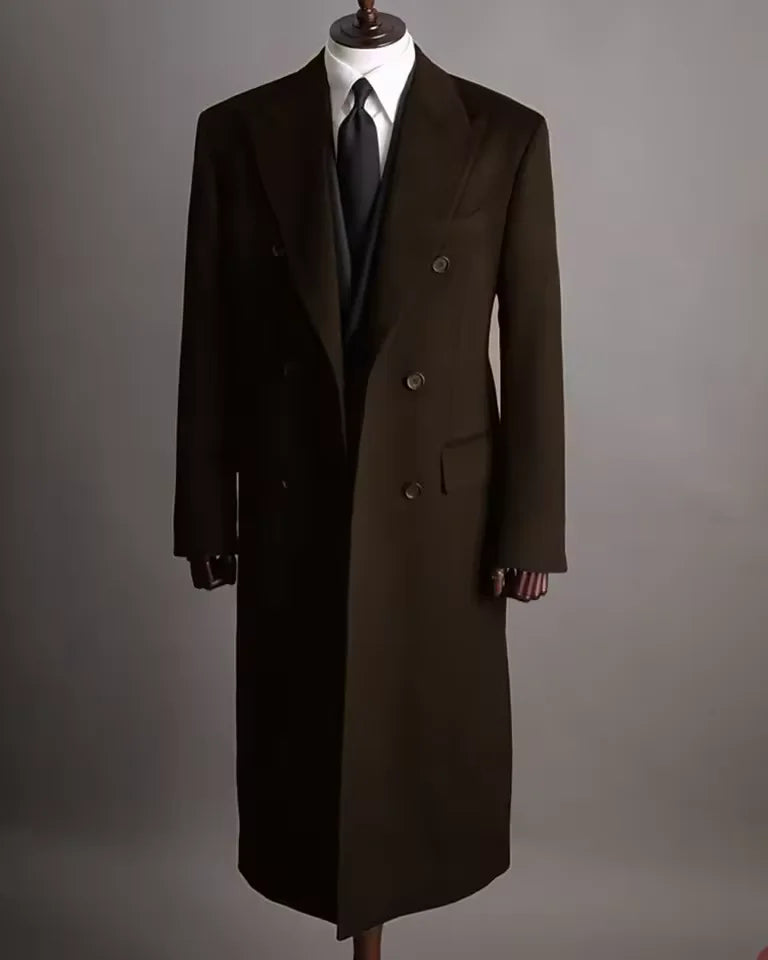 Blazer homme long double boutonnage – CLEVI Paris