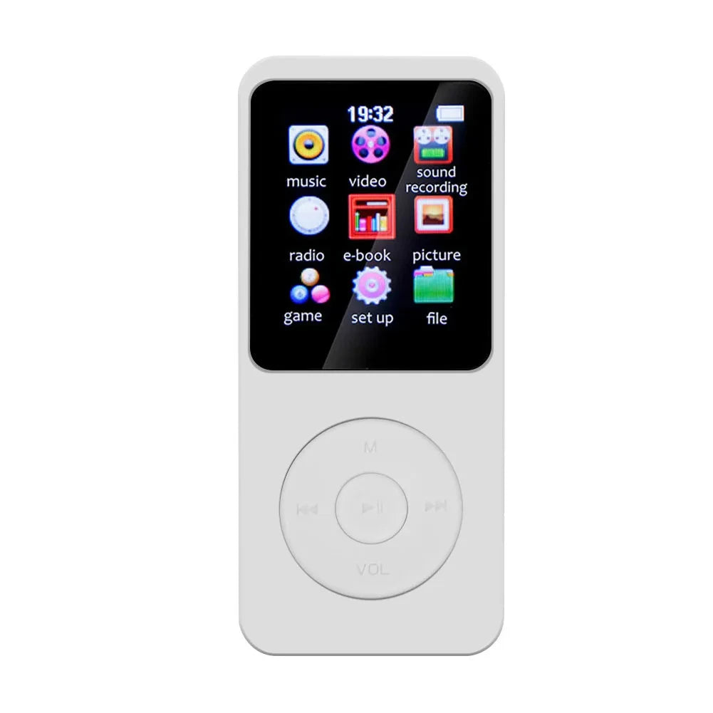 Kebidu Lecteur MP3/MP4 Bluetooth 5.0 HiFi Écran 1,8" FM TF 128Go – CLEVI Paris