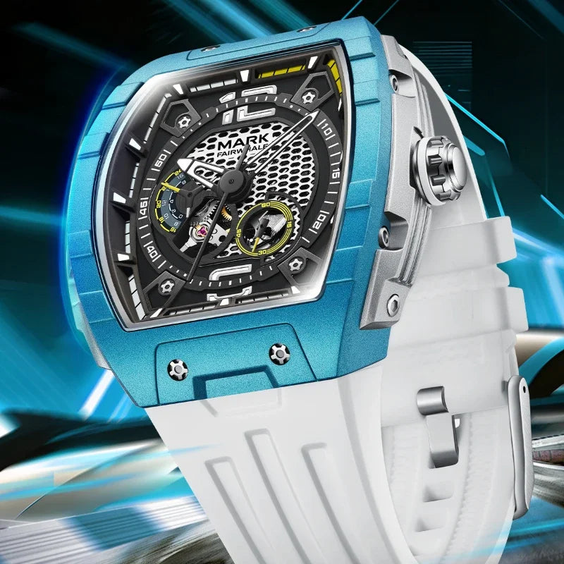 Montre Homme Mark Fairwhale Mécanique Automatique Tourbillon Lumineuse – CLEVI Paris