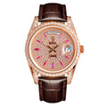 Montre Mécanique Automatique START Gypsophila Diamants Date & Semaine – CLEVI Paris