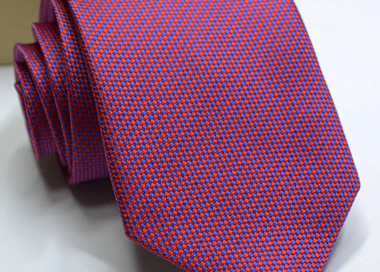 Cravate homme motifs variés 7–8 cm – CLEVI Paris