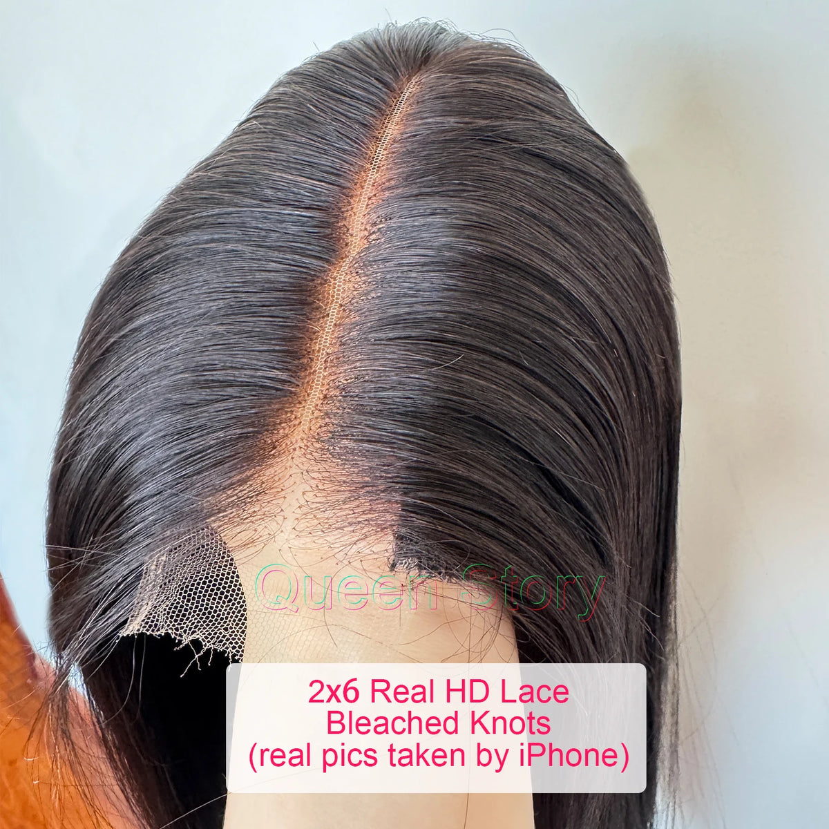 Perruque bob lisse 2x6 HD cheveux humains – CLEVI Paris