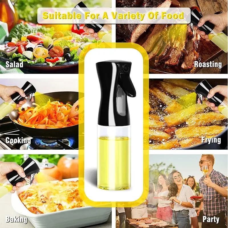 Vaporisateur d'Huile Cuisine BBQ | Spray Huile Plastique PE 200-500 ml – CLEVI Paris