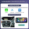 Écran CarPlay Mercedes W204 NTG4.5 – CLEVI Paris