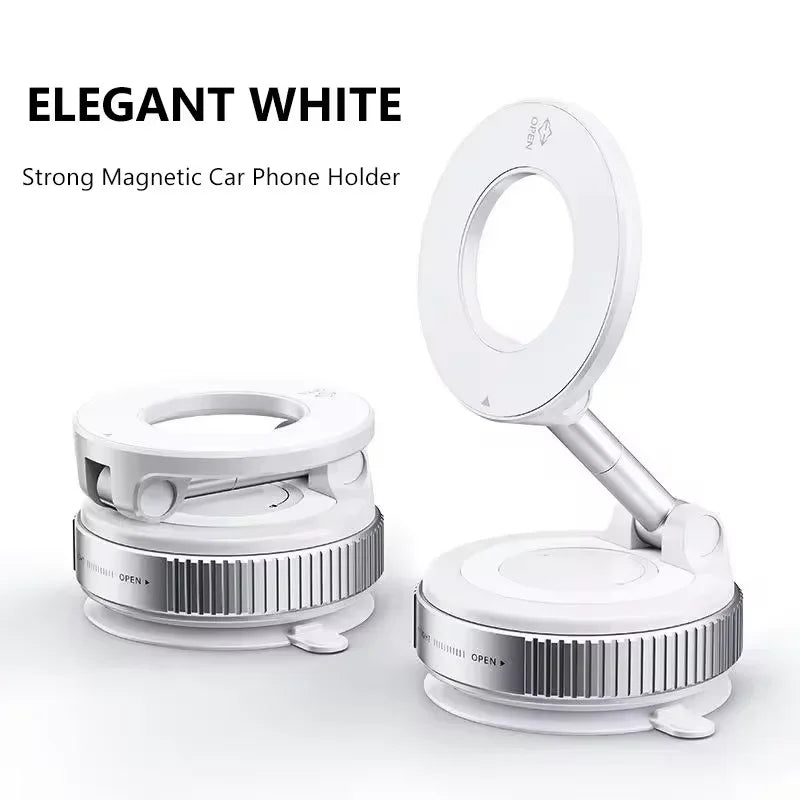 Support Téléphone Voiture Magnétique 360° Ventouse Double Face – CLEVI Paris