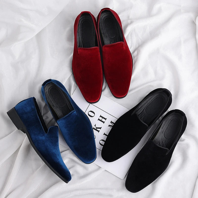 Mocassins Homme Slip-On Bout Rond – CLEVI Paris