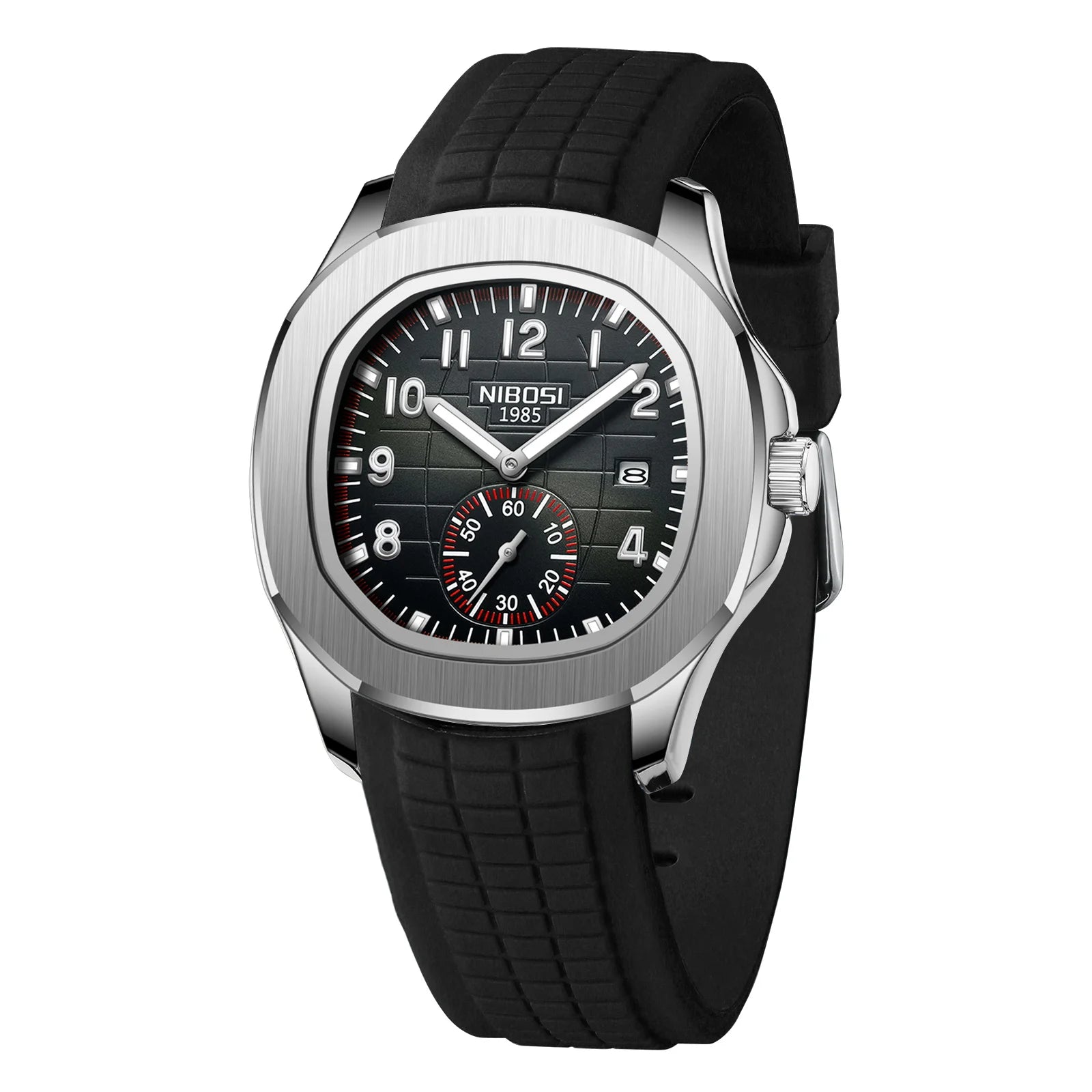 NIBOSI Montre Quartz Homme Sport Luxe Acier Lumineux Date Auto Anti-Magnétique – CLEVI Paris