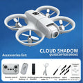Mini Drone 4K FPV WiFi – Moteur Brushless, Lumières LED Colorées, Garde-Hélices & Portée 1000 m – CLEVI Paris