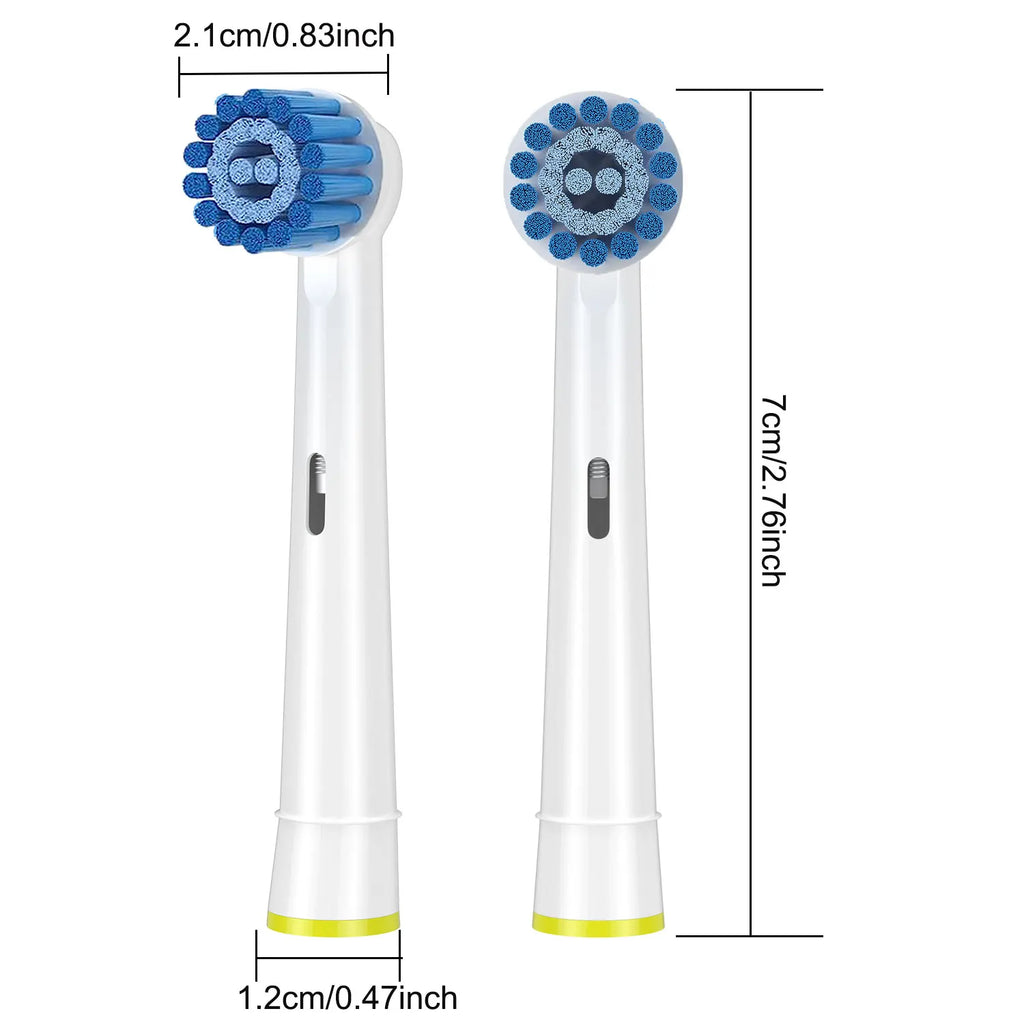 Têtes de Remplacement Soins Gencives Sensibles | Compatible Oral-B Braun Électrique – CLEVI Paris