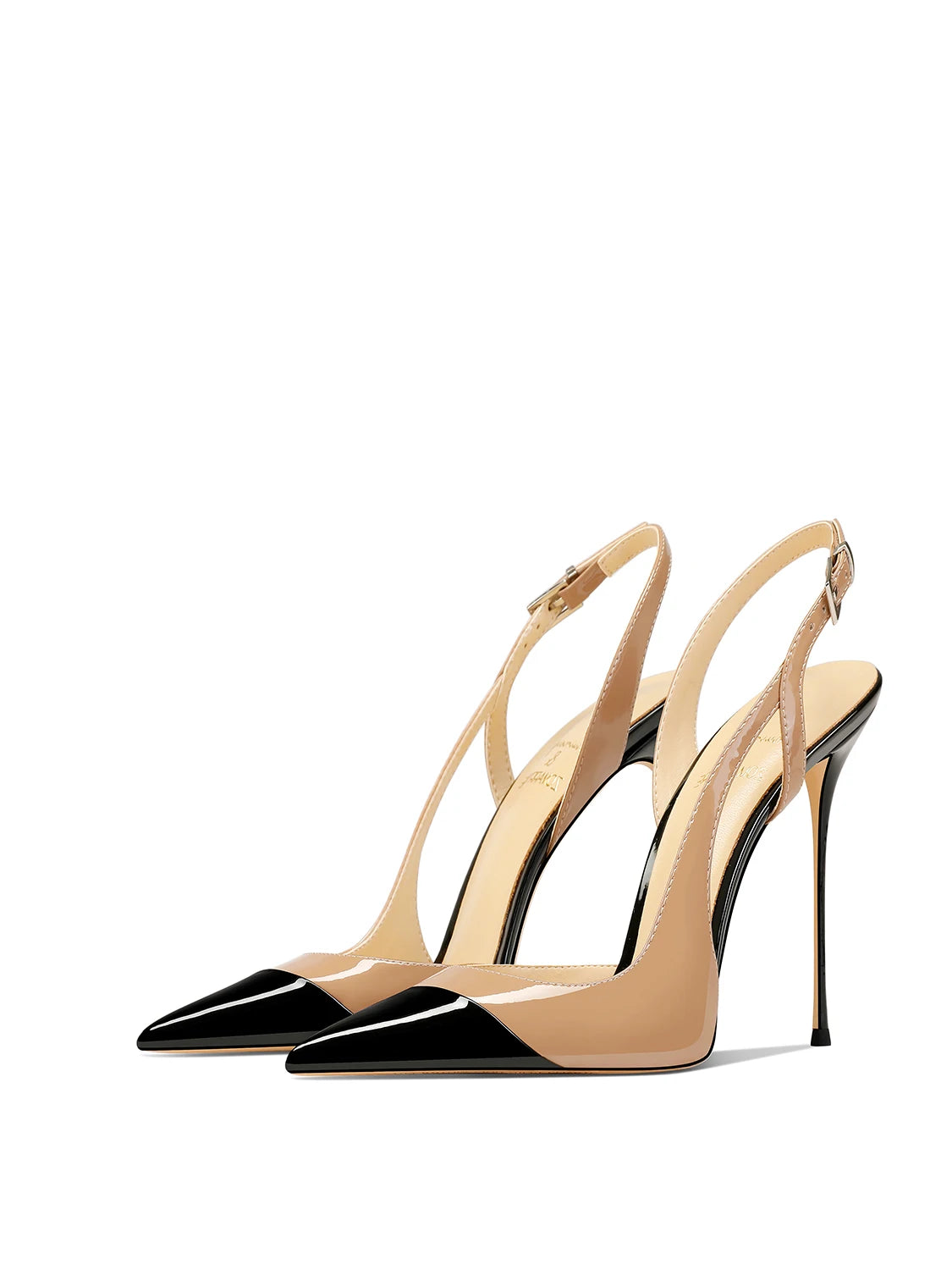 Escarpins femme vernis à talon fin – CLEVI Paris