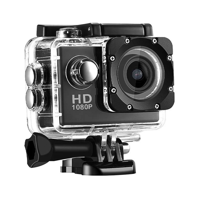Action Cam 4K Ultra HD – Boîtier Étanche, Écran 2", Capteur Sony, Sports & Casque – CLEVI Paris