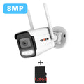 Caméra IP WiFi Extérieure 4K/8MP – Vision Nocturne Couleur, Audio Bidirectionnel, Sirène, IP66, App CamHi – CLEVI Paris