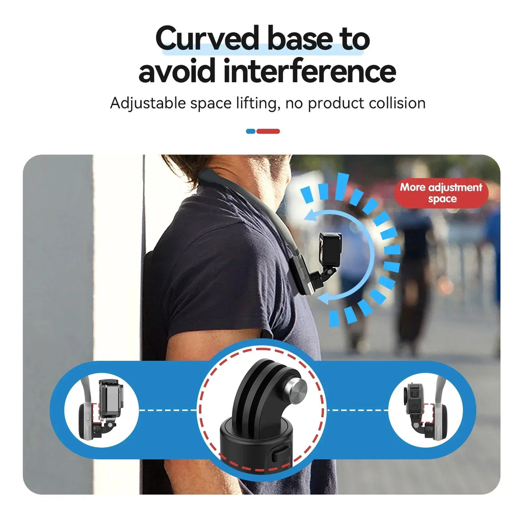 Support de cou caméra et smartphone – CLEVI Paris