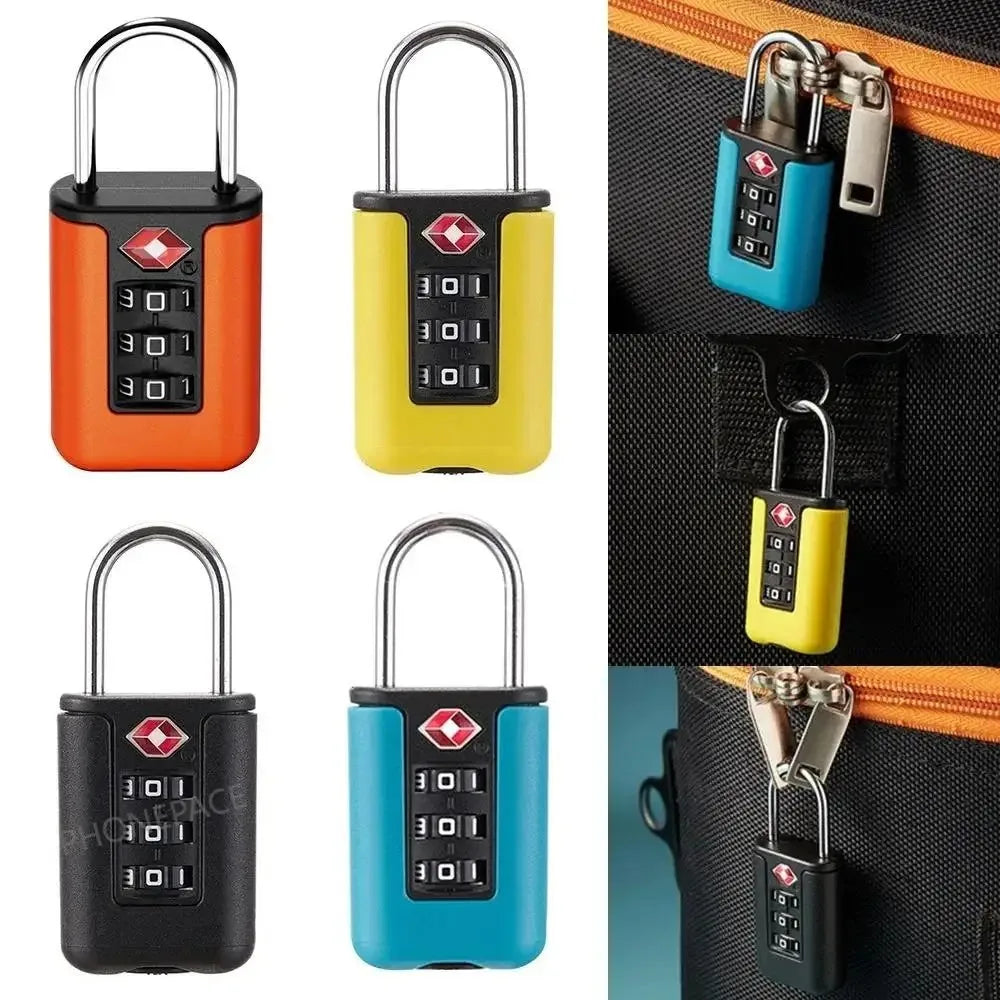 Cadenas TSA à Combinaison 3 Chiffres pour Valise & Bagage – CLEVI Paris