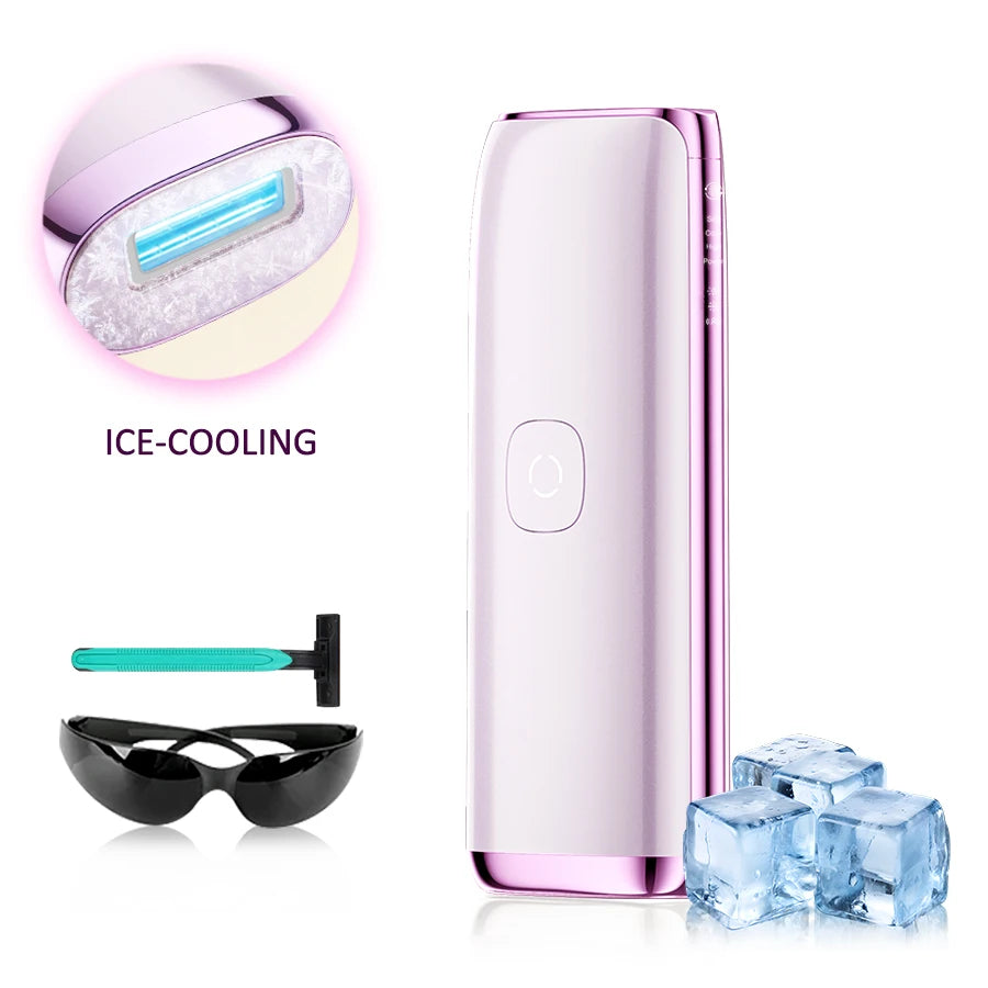 Épilateur IPL Vancostar – Épilation Définitive Corps & Visage, Refroidissement Saphir ou Glace