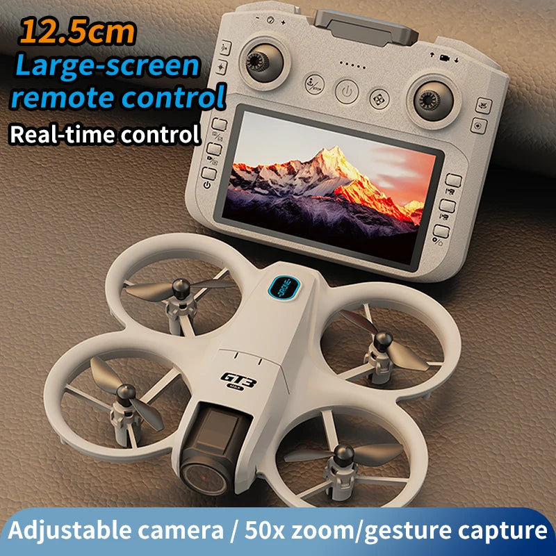 Drone LYZRC GT3 MAX 8K – Gimbal 2 Axes, Moteur Brushless, Portée 9000m, Autonomie 23min, 120g, Évitement Obstacles